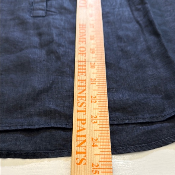 J. Crew New Capitaine shirt in Baird McNutt Irish linen Size XS - Picture 8 of 11